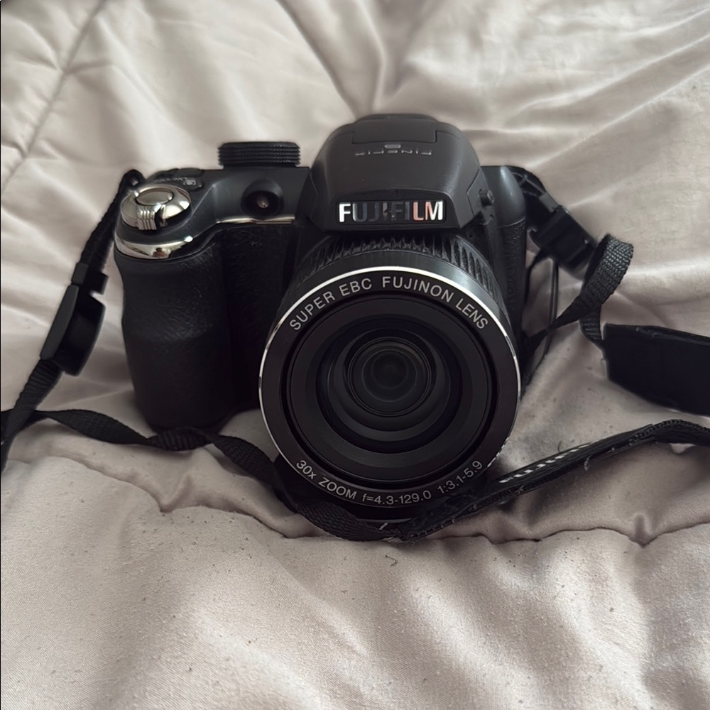 Fujifilm Digital Camera with Fujinon Lens - Black